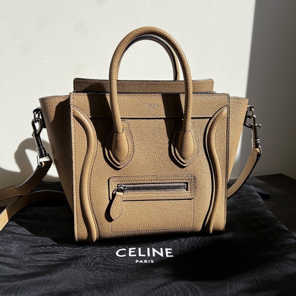 Celine 2020 Nano Luggage Tote